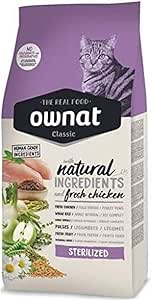 OWNAT CLASSIC STERILIZED GATOS 15 KG