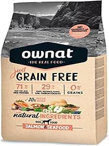 OWNAT GF JUST ADULT SALMON&SEAFOOD DOG 14 KG
