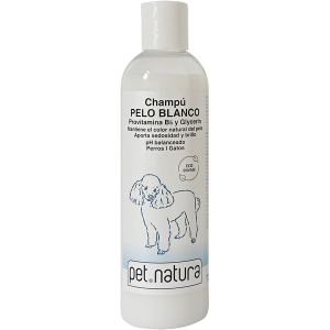 PET NATURA CHAMPU PELO BLANCO