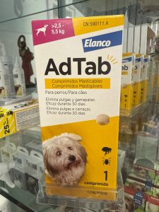 ADTAB 112MG  MASTICABLE PERRO  2.5-5.5) 1 COMPR