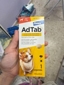 ADTAB  225MG COMPRIMIDO MASTICABLE PERRO ( 5.5-11 KG ) 1 COMP