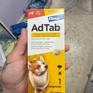ADTAB  225MG COMPRIMIDO MASTICABLE PERRO ( 5.5-11 KG ) 1 COMP