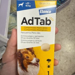 ABTAB 900MG COMPRIMIDO 1 MASTICABLE PERRO +22-45KG