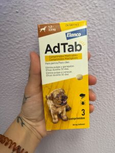 ABTAB 56 MG COMP MASTICABLE PERRO (1,3-2,5 KG) 3 COMP