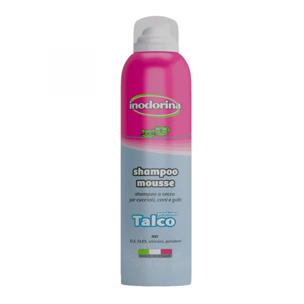 INODORA CHAMPU MOUSSE TALCO 300ML