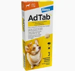 ADTAB  225MG COMPRIMIDO MASTICABLE PERRO (5.5-11KG) 3 COMP