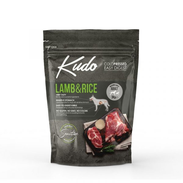 KUDO LAMB&RICE MINI ADULT 3 KG